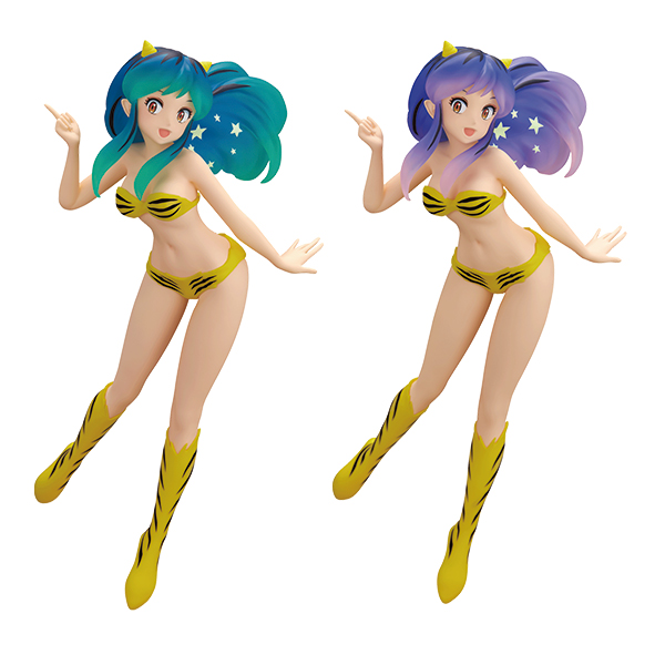 うる星やつら　ラムちゃんフィギュアコレクション　 全5種　コンプリート　るーみっくわーるど　 ラム　フィギュア  2つのポーズのラムちゃんをフィギュア化！バンプレスト「うる星やつら